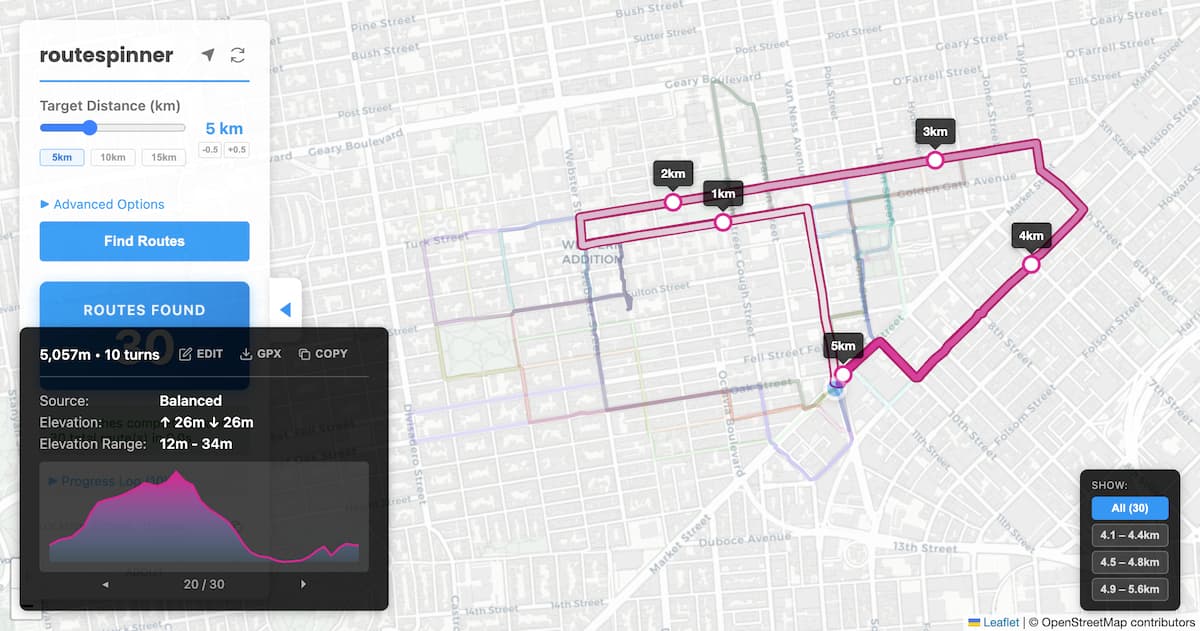 routespinner - the best way to find good running routes near you, plan ...